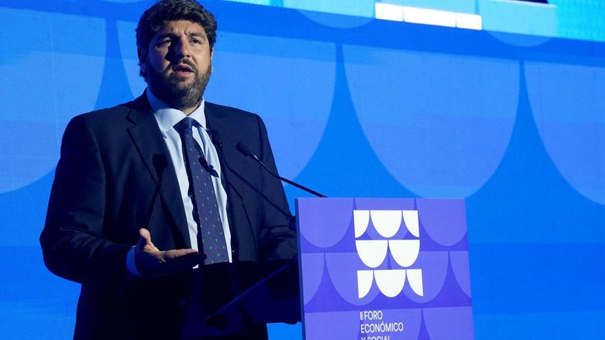 López Miras: &quot;Sin el agua del Trasvase Tajo-Segura una parte esencial del Mediterráneo se quedará sin futuro&quot;