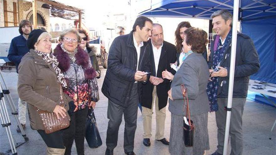 José Antonio Nieto inicia en Lucena la campaña electoral del PP a las elecciones generales