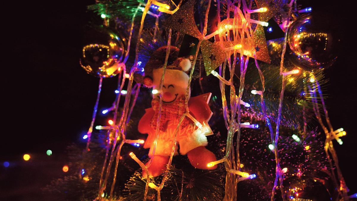 Detalla de la decoración de Xedre de este año.