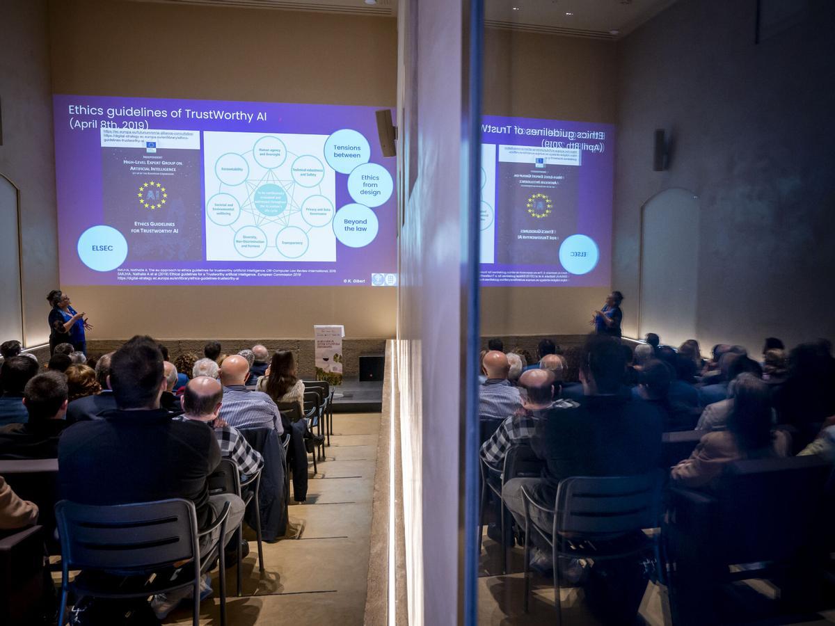 Les imatges de la jornada 'IA aplicada al sector vitivinícola empordanès. L'acte organitzat per  EMPORDÀ, Prensa Ibérica i Celler Perelada, posarà el focus en l’impacte d’aquesta tecnologia sobre la competitivitat del sector vitivinícola i l’hostaleria.