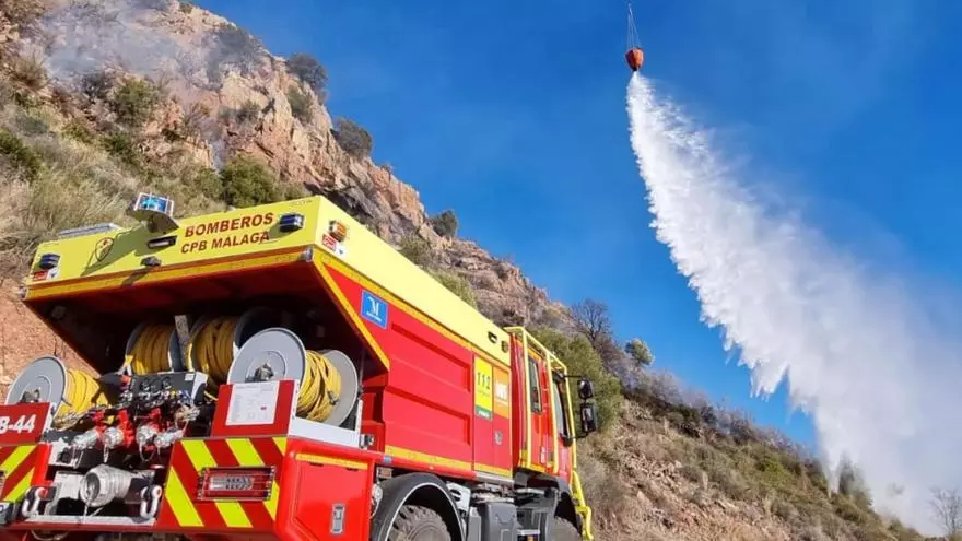 Muere un hombre tras el incendio de un cortijo en Frigiliana