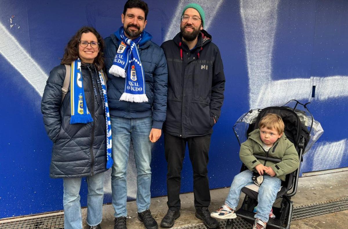 Por la izquierda, Gemma López, David López, Rafael Blanco y Mael Blanco. | J. A.