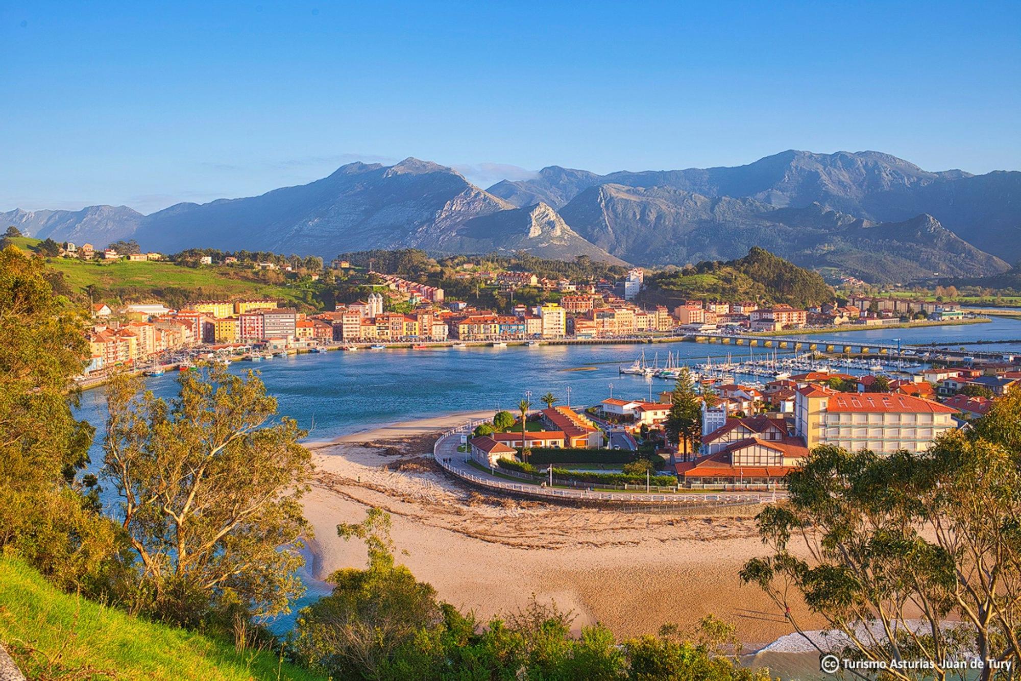 La bella localidad de Ribadesella, uno de los iconos de Asturias.