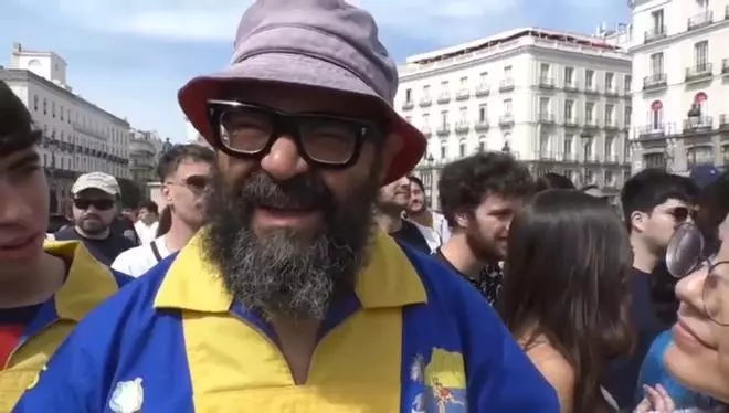 Ignatius Farray acude a la manifestación del 20A en Madrid