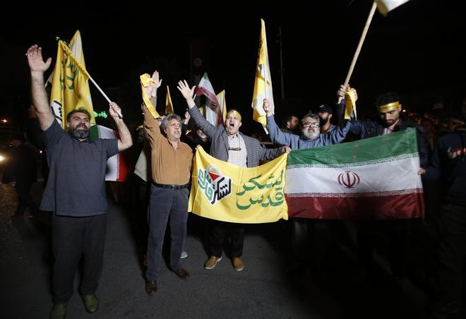Manifestación contra Israel en Teherán