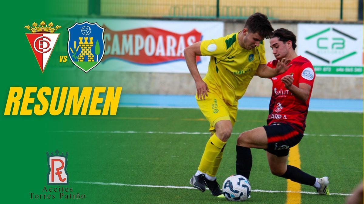 Lance entre el Montilla y el Egabrense en uno de los encuentros de esta temporada.