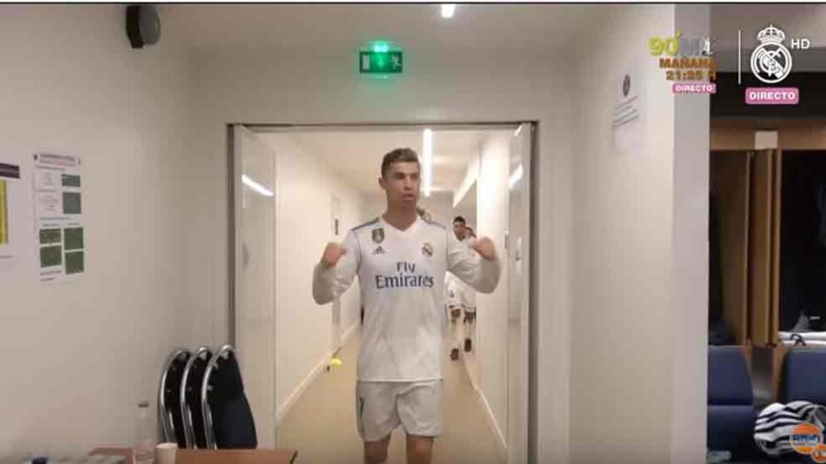 Cristiano Ronaldo fue protagonista de la fiesta del Real Madrid