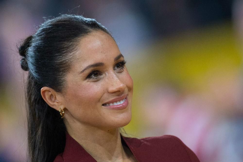 Meghan Markle con semirecogido en Sidney
