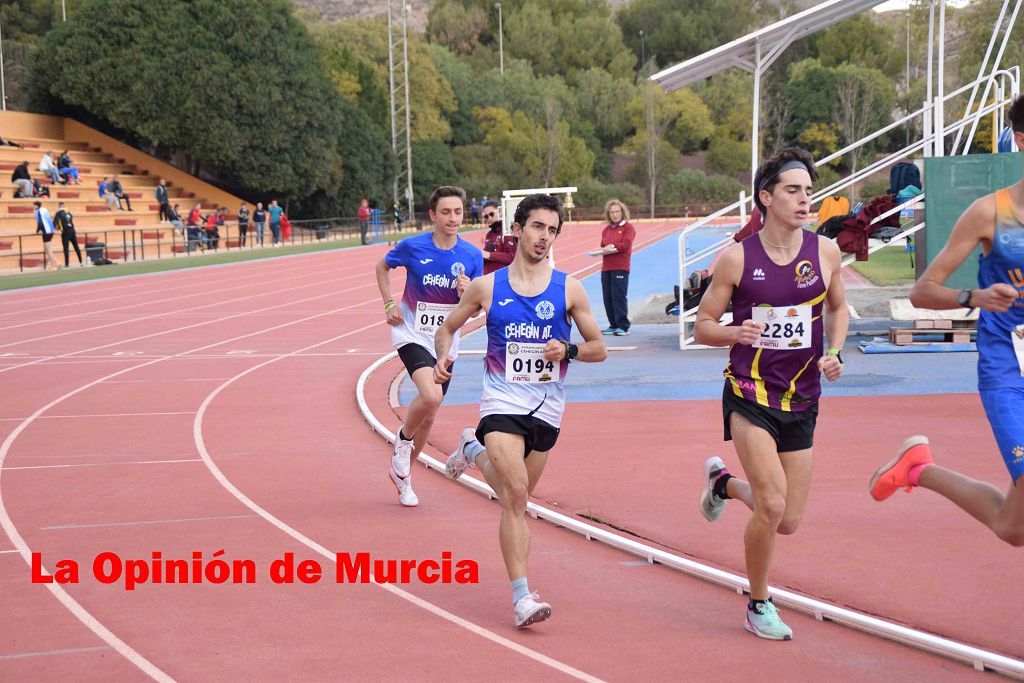 Regional absoluto y sub-23 de atletismo en Lorca