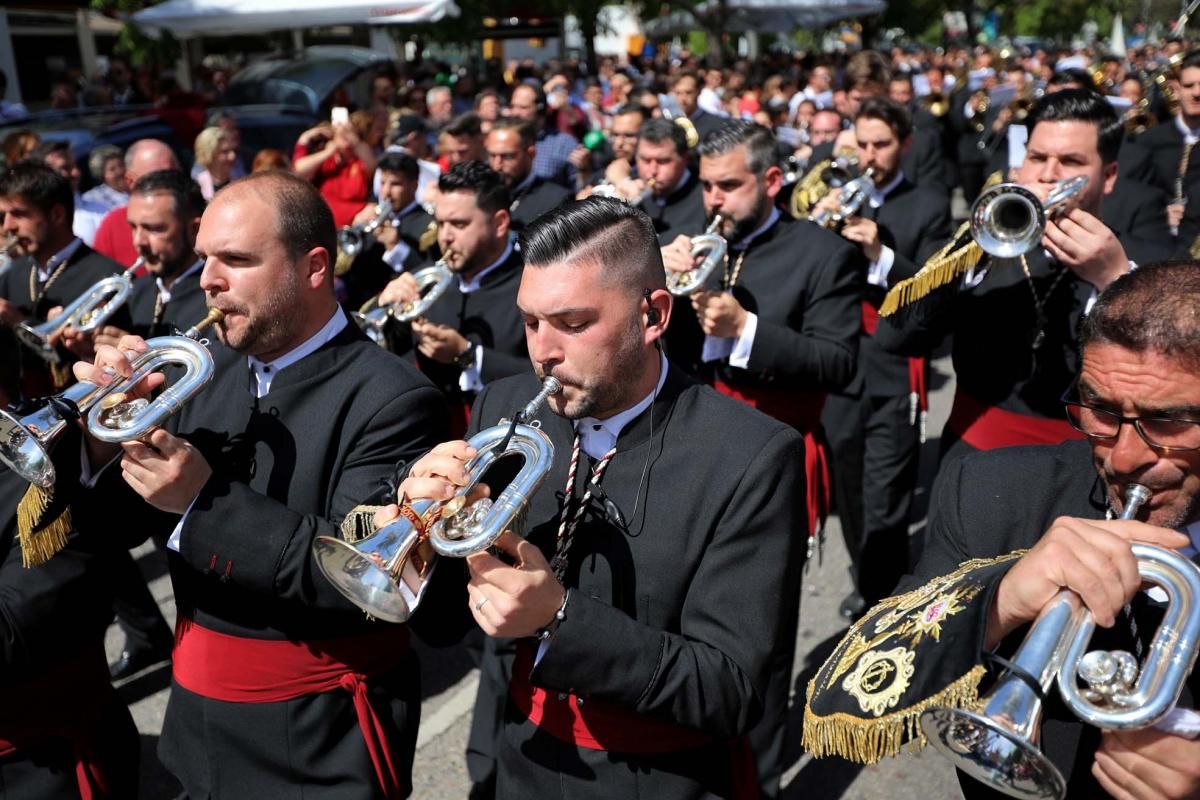 La Merced abre un cálido Lunes Santo