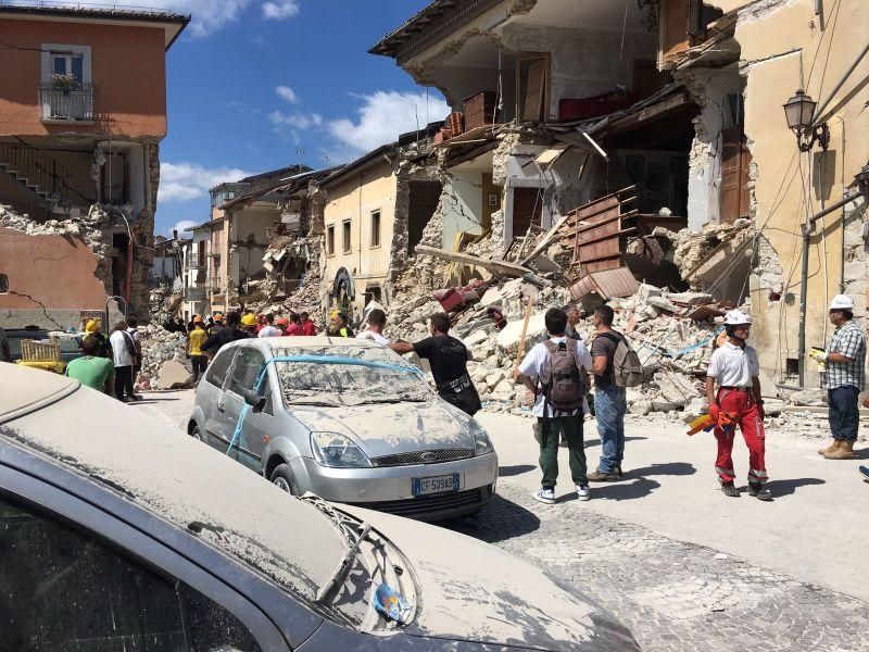 Amatrice, el "fin del mundo"