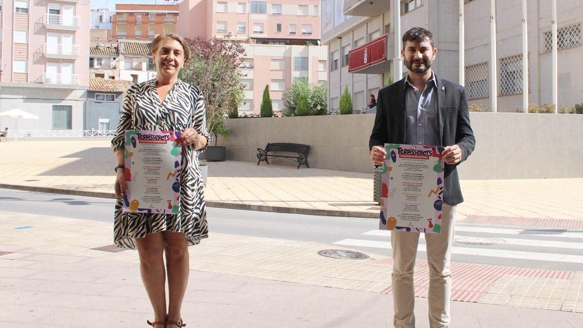 La concejala de Cultura, Ana Huguet, y el alcalde de l&#039;Alcora, Samuel Falomir, presentaron ayer el nuevo festival.