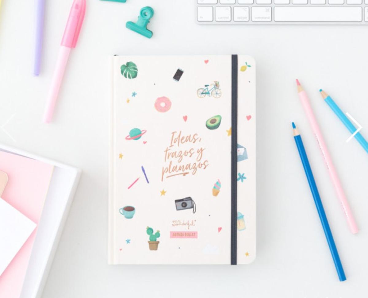 Agenda bullet de Mr Wonderful (Precio: 16,95 euros)