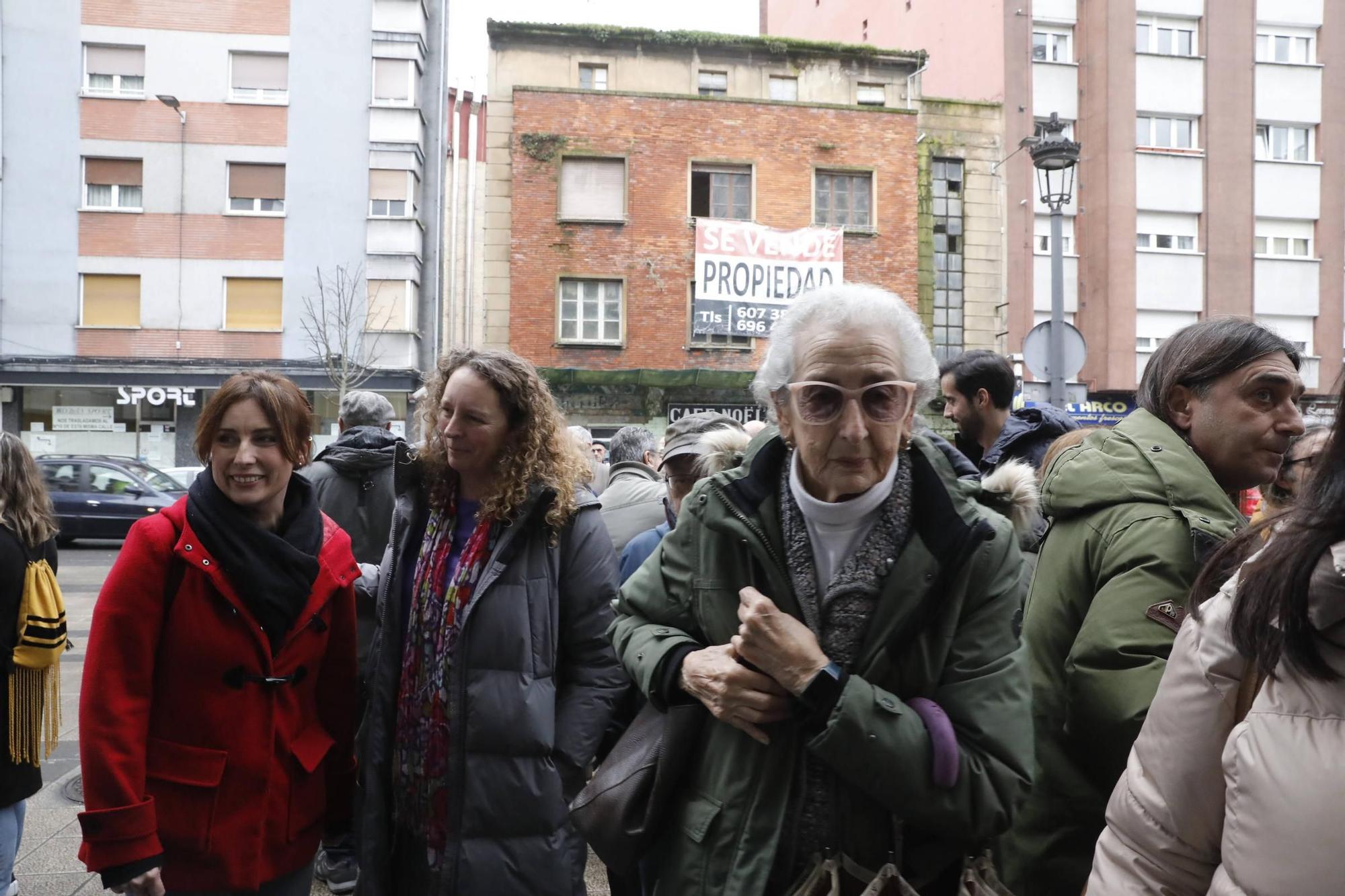 Así fue el último adiós a Anita Sirgo en Langreo