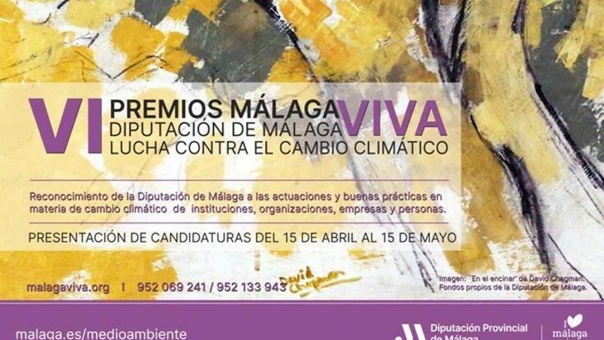 Los Premios Málaga Viva de la Diputación reciben este año 44 candidaturas
