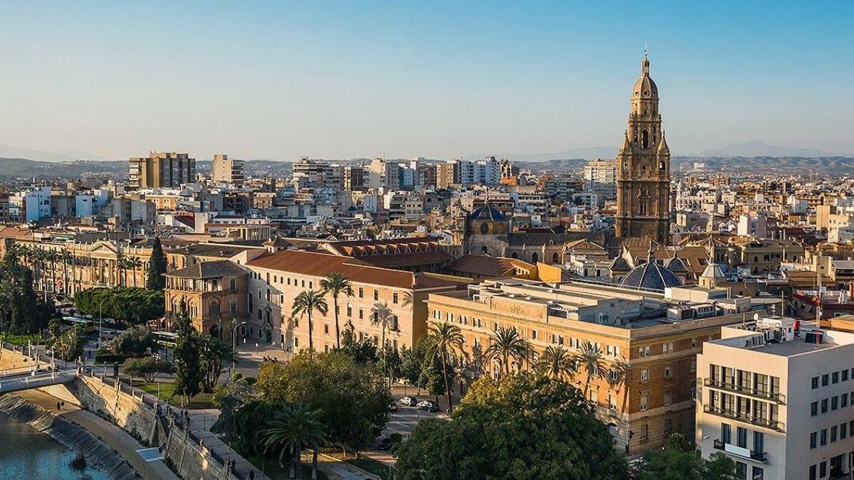 Skyline ciudad de Murcia