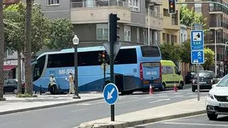 Otro autobús averiado en Elche, aunque con más "conocimiento"