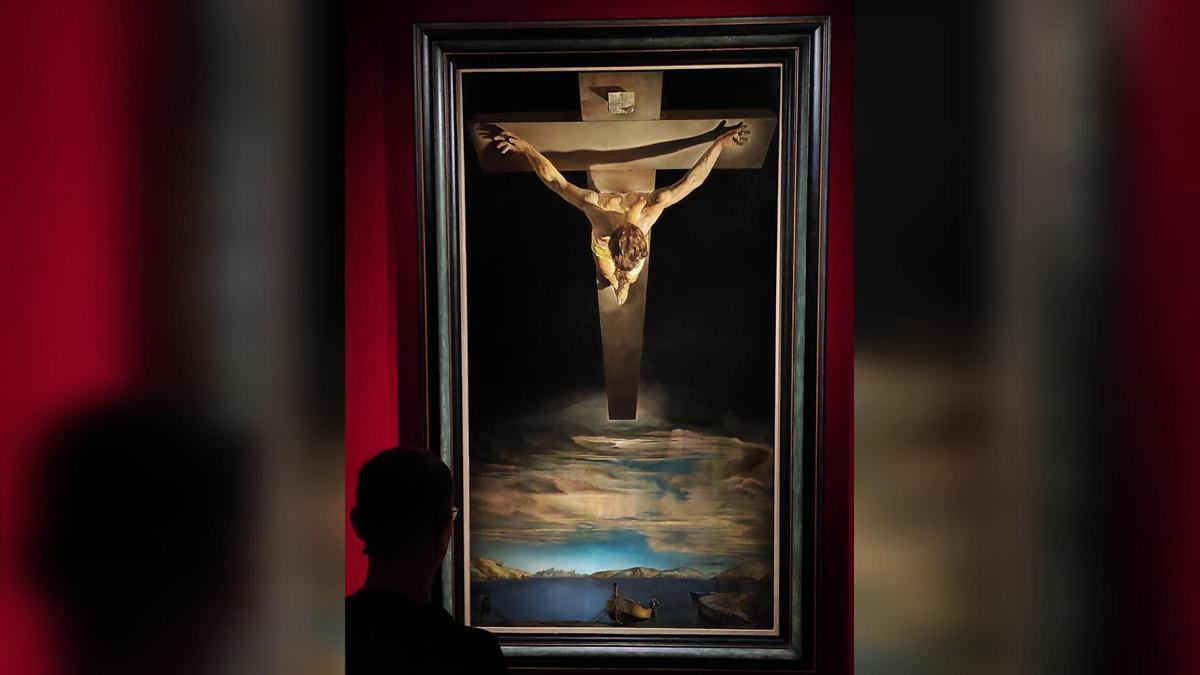 'El Crist' de Dalí s'exposa a Figueres.