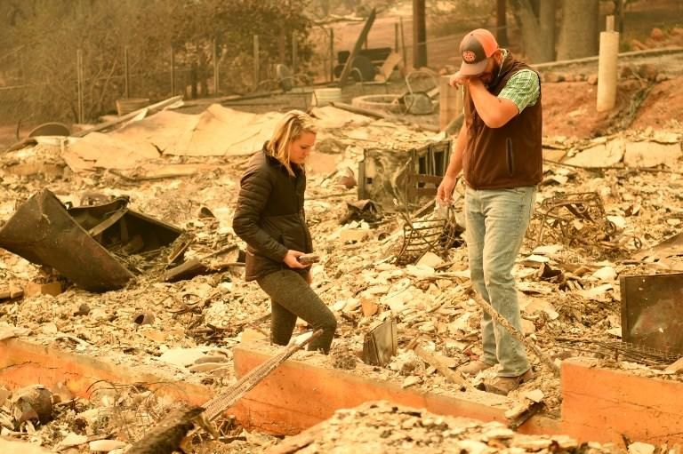 El devastador incendio de California, en imágenes