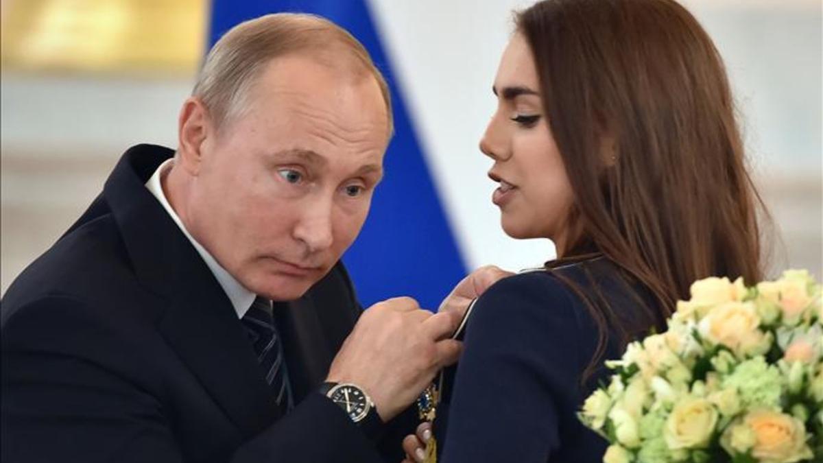 Putin y Margarita Mamun