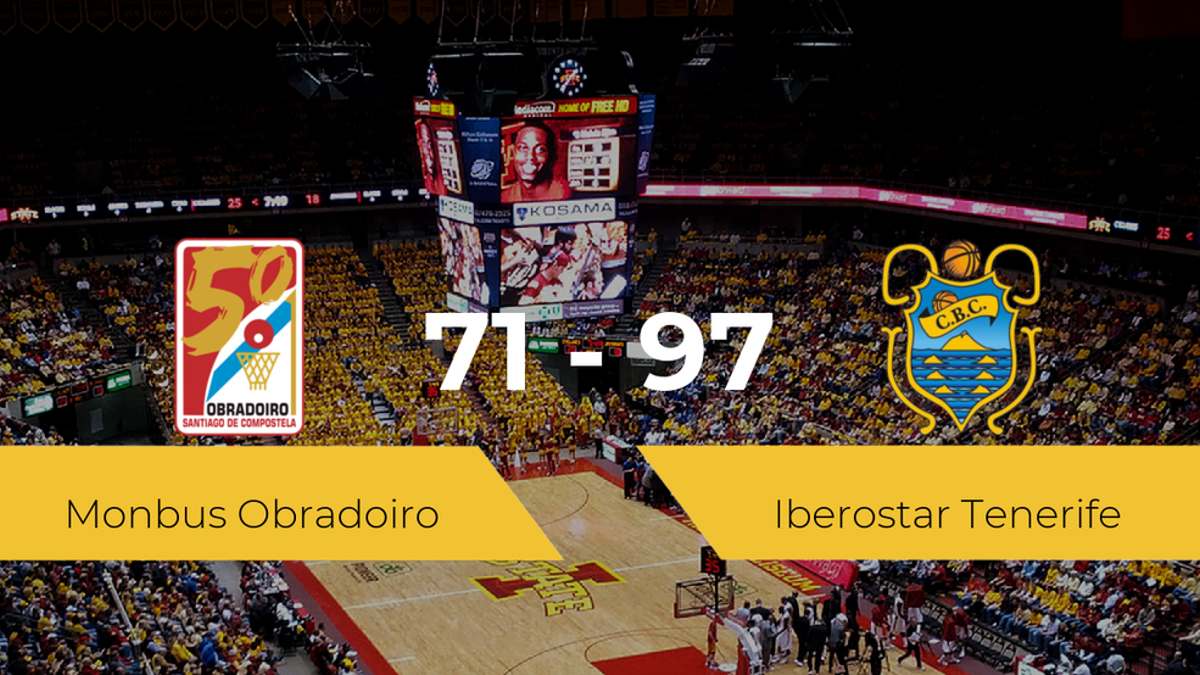 El Iberostar Tenerife logra la victoria frente al Monbus Obradoiro por 71-97