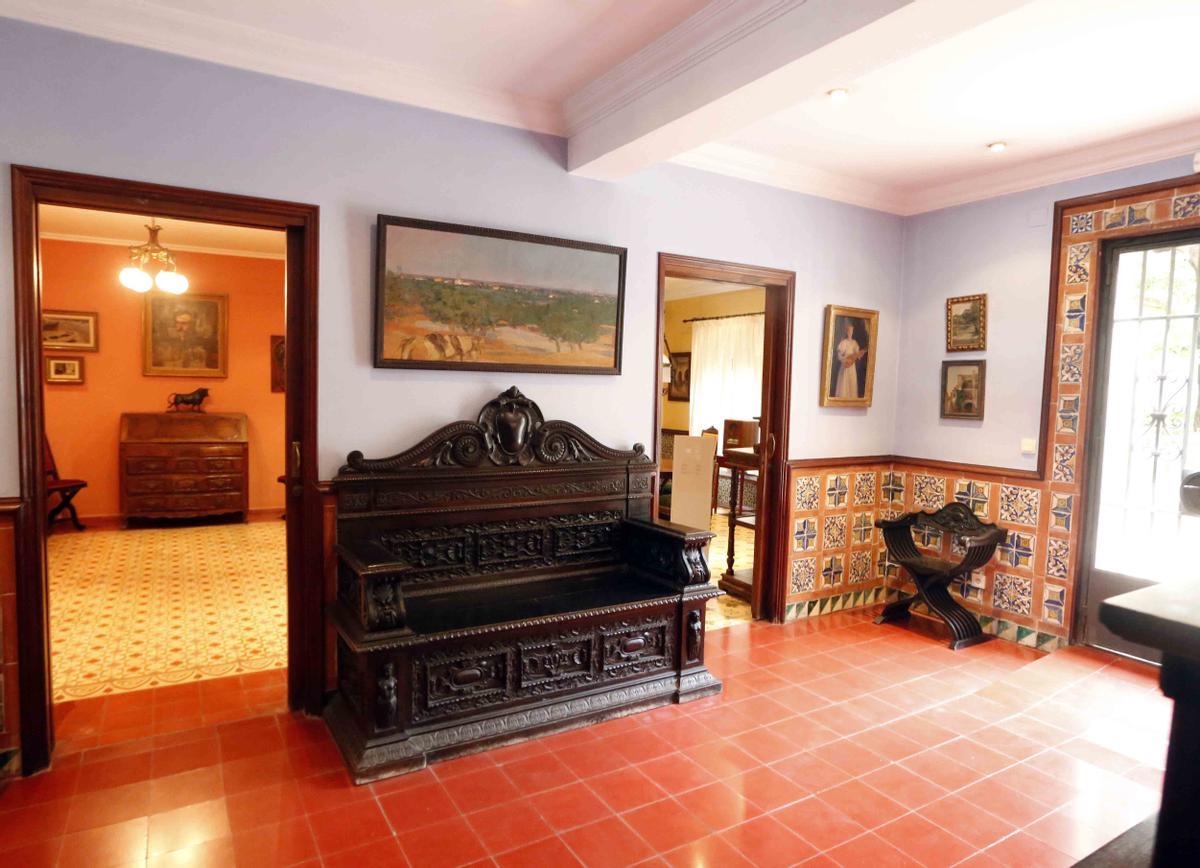 Casa Museo Benlliure. Situada en la calle Blanquerías del barrio del Carmen de Valencia.