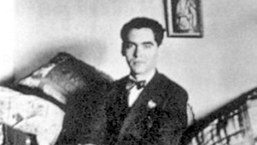 García Lorca, en su casa de Granda // FdV