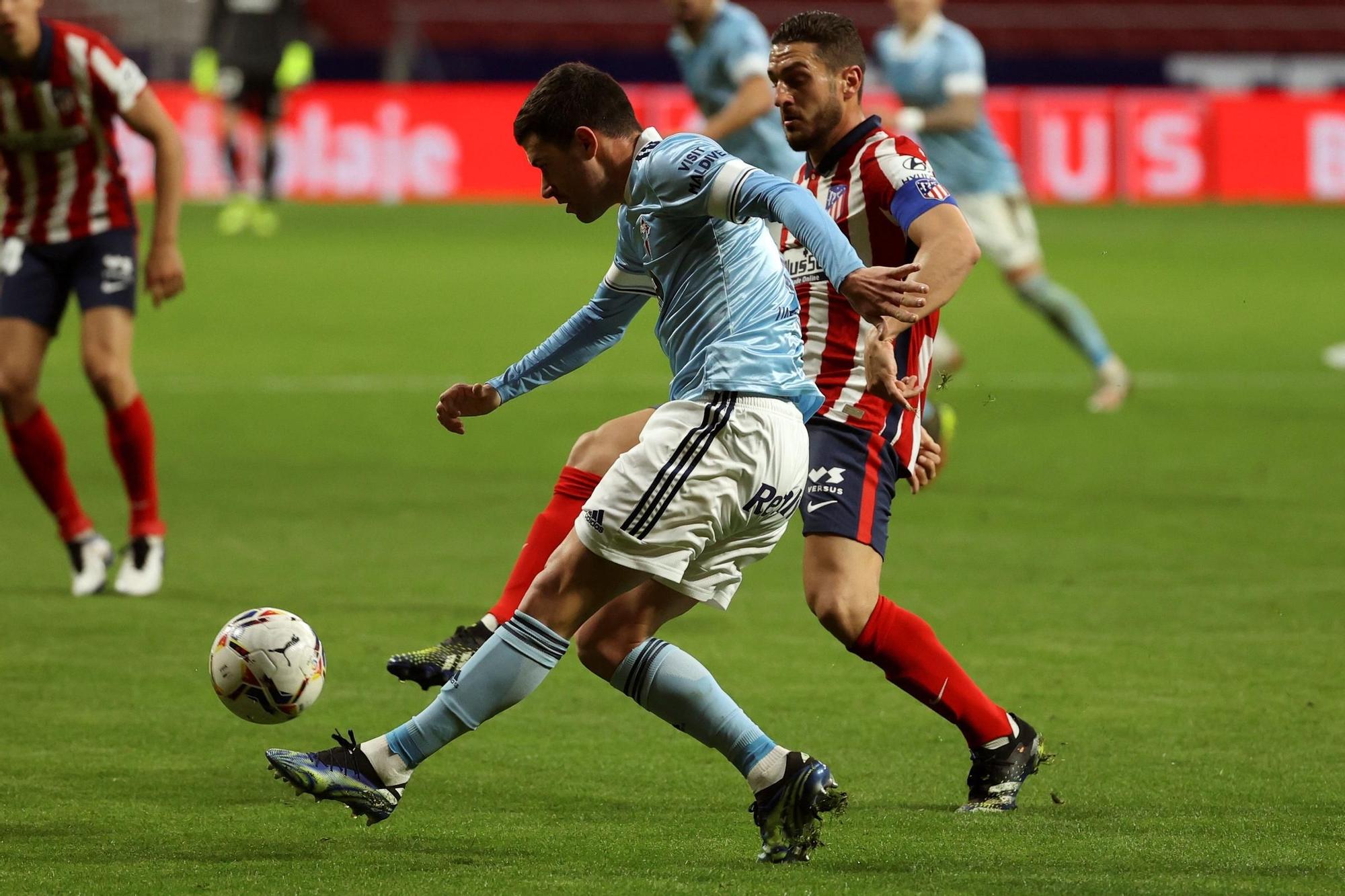 Las fotos del Atlético de Madrid - Celta en el Metropolitano