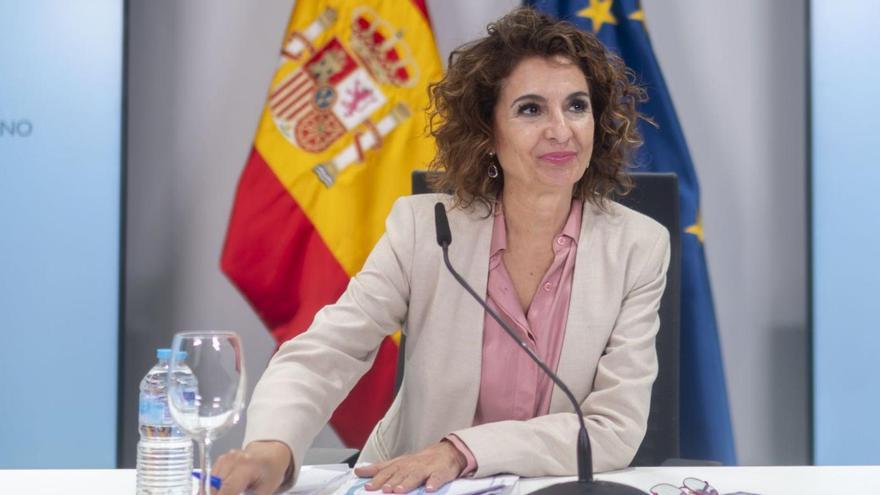 La vicepresidenta primera y ministra de Hacienda, María Jesús Montero. | Alberto Ortega/Europa Press