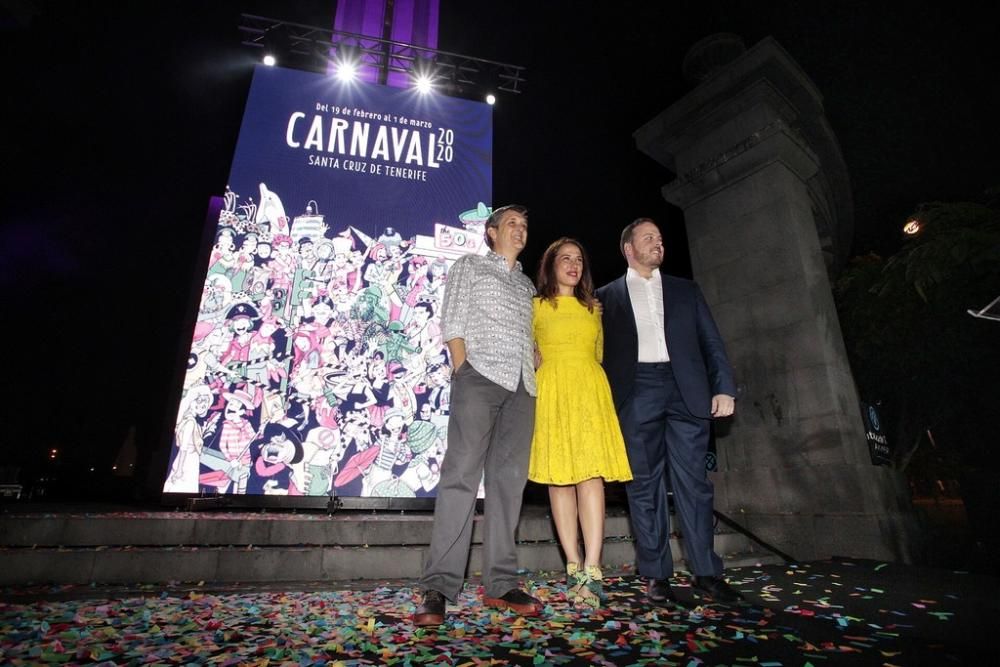 Presentación del cartel del Carnaval de Santa Cruz