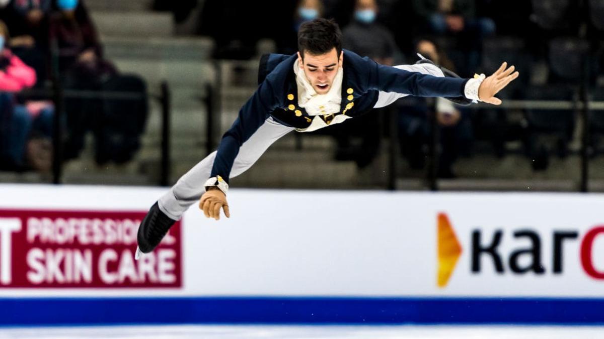 Tomàs Guarino, durante una de sus actuaciones