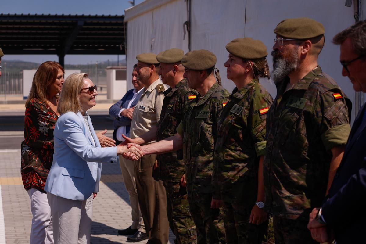 El Ejército recepciona las obras de urbanización de la Base Logística