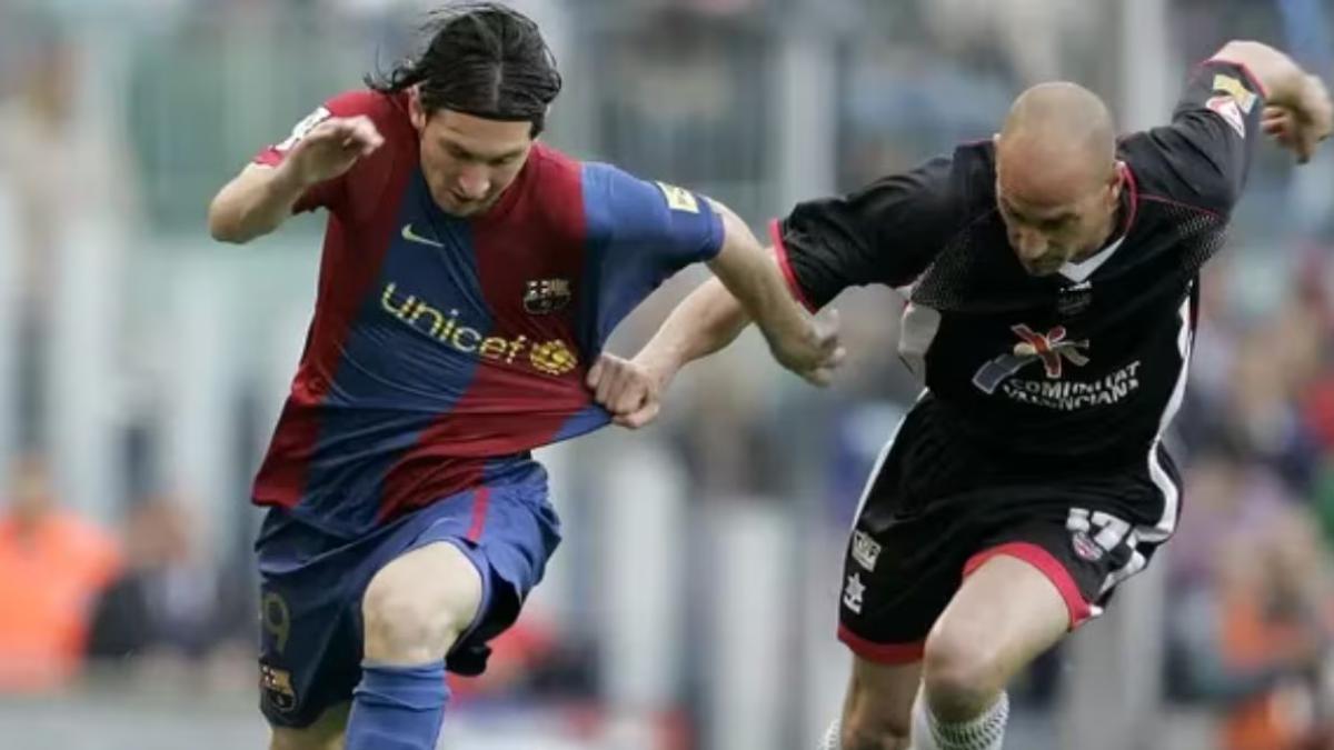 Leo Messi y Luis Rubiales