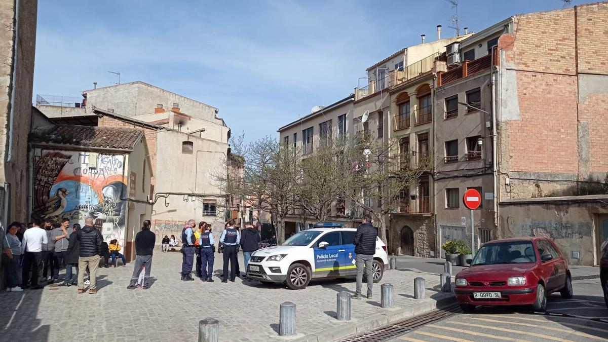 L&#039;incendi va ser al número 39 del carrer Sant Bartomeu