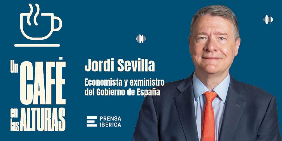 Jordi Sevilla, protagonista del primer episodio de 'Un café en las alturas'.