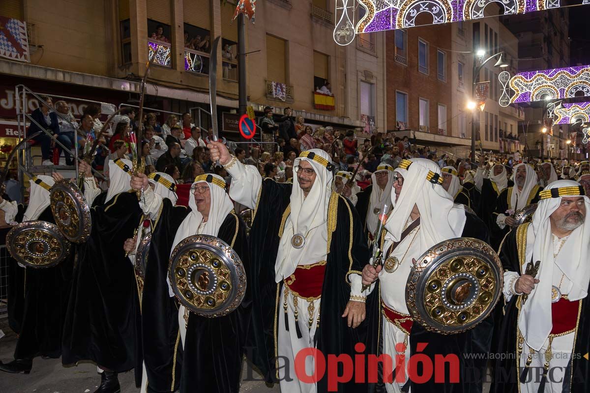 Gran desfile en Caravaca (bando Moro)