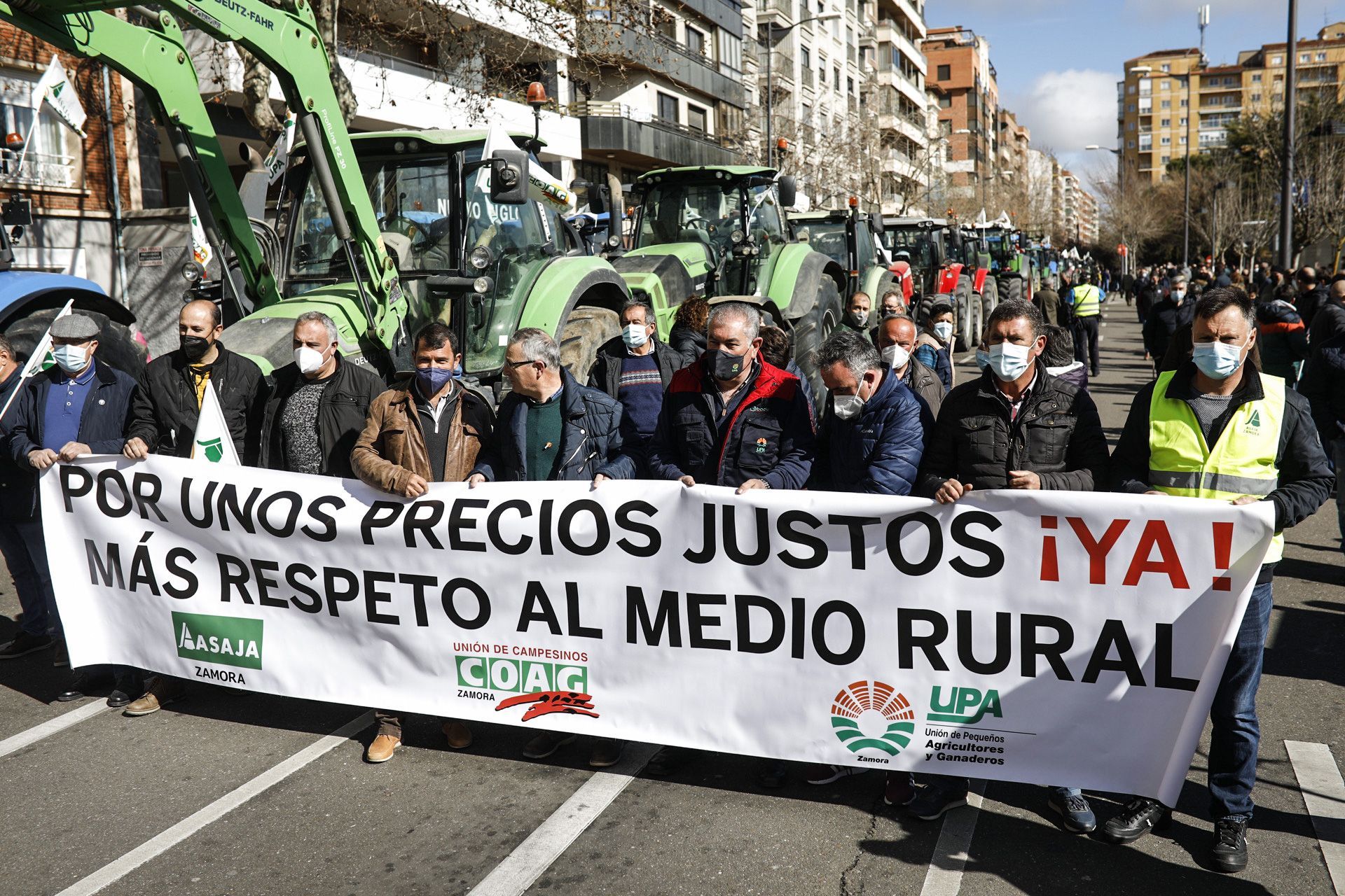 Tractorada en Zamora 2022