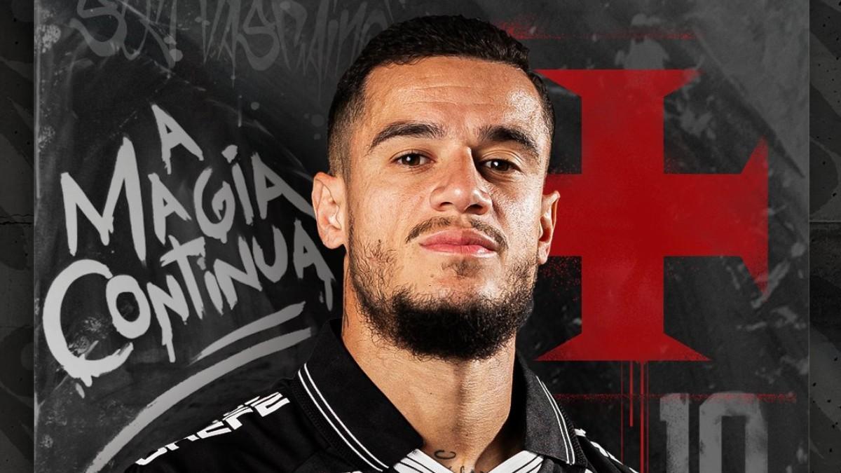 Coutinho, con el Vasco da Gama