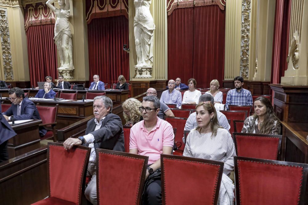 Pleno del Parlament del día 22 de octubre de 2019