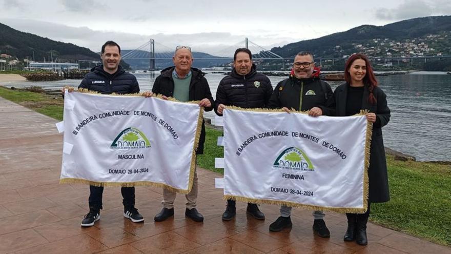 Domaio acoge la Bandera Comunidade de Montes