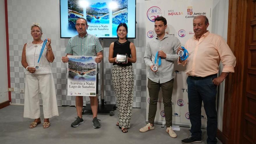 La &quot;Travesía a Nado del Lago de Sanabria&quot; vuelve con cifras de récord