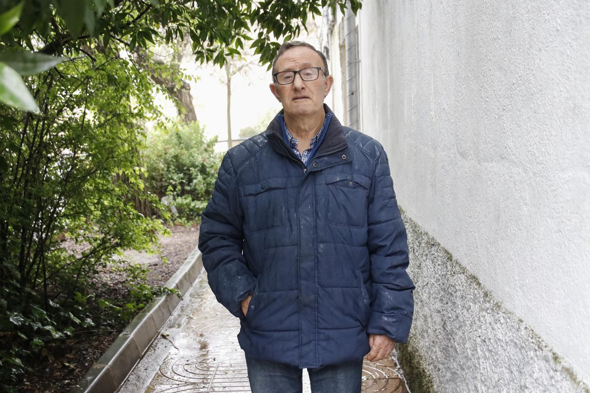 Lorenzo Salor, presidente de la Asociación de Mayores de Aldea Moret.