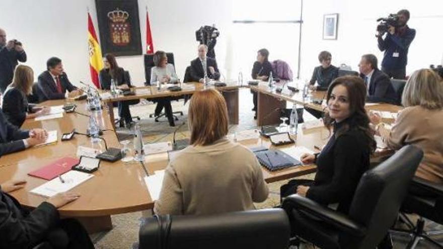 Clemente, en la Conferencia de presidentes de Parlamentos Autonómicos.