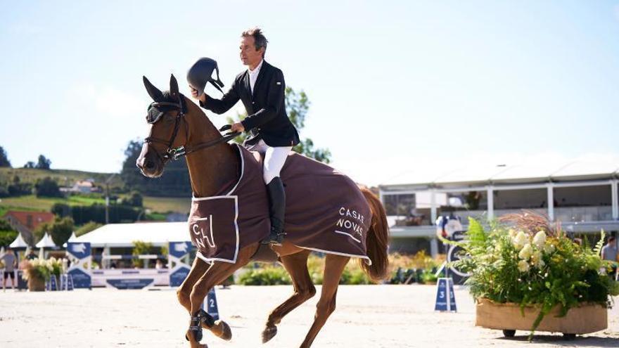 Jesús Garmendia, ayer en Casas Novas. |  // OXER SPORT / CSI A CORUÑA