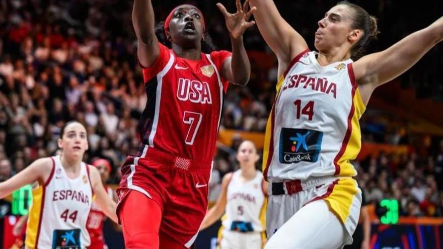 España da la cara ante Estados Unidos pero luchará por el bronce