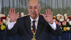 El presidente de Argelia, Abdelmayid Tebboune.