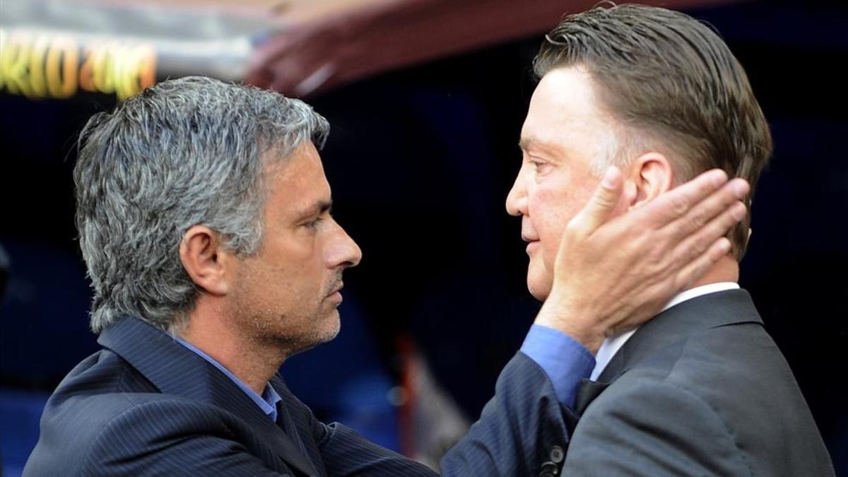 Van Gaal retrató a Mourinho