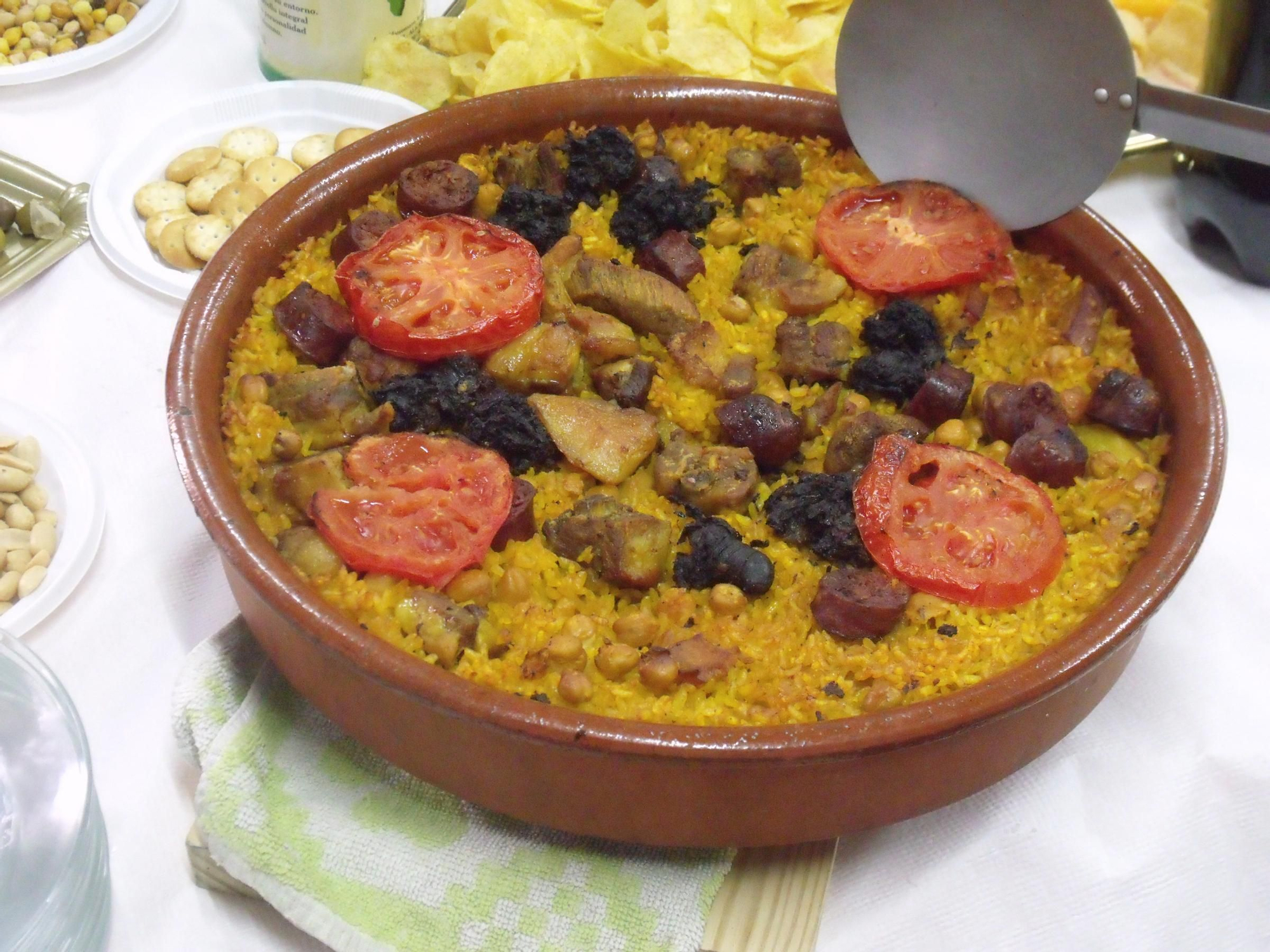 Arroz al forn, un plato típico de Valencia