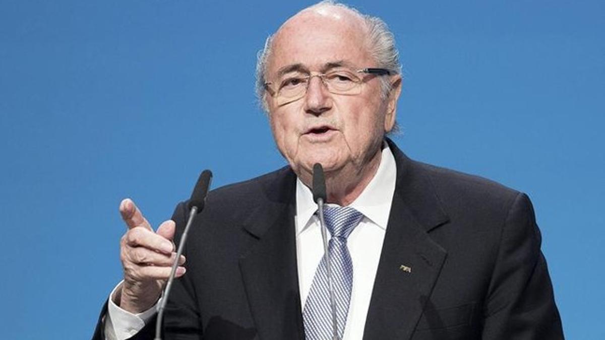 Blatter tratará el tema de Israel en El Cairo