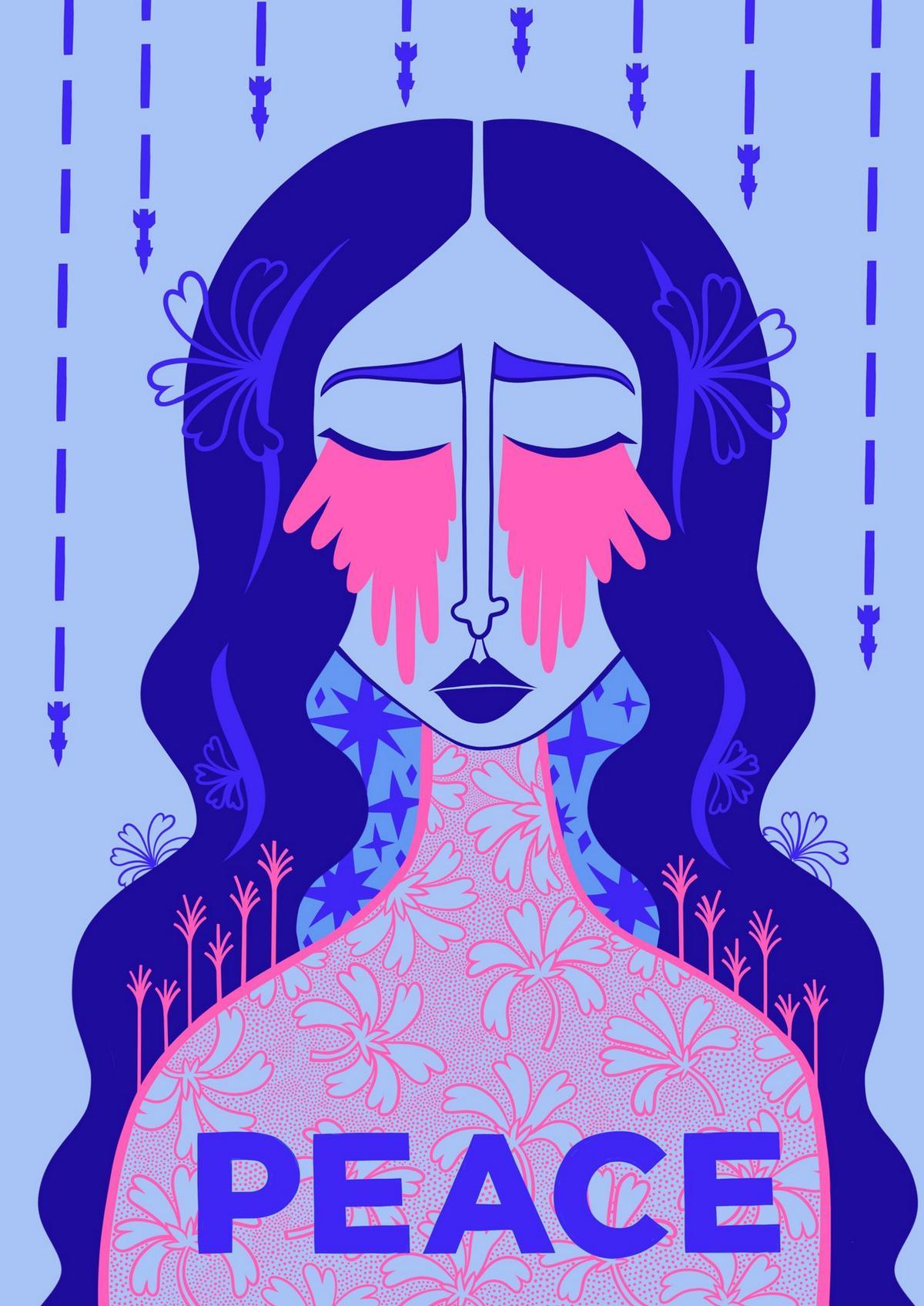 Diseño de la obra de Iria Prol.